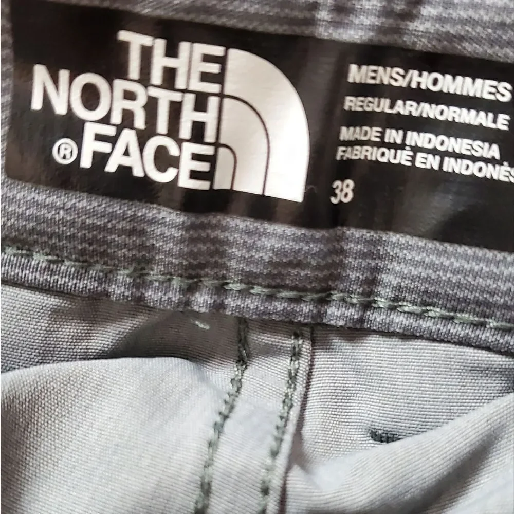 The North Face Gray & Black Pinstriped Shorts